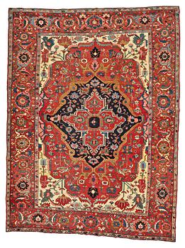 312. A CARPET, an antique Heriz, a so called Serapi, ca 371 x 282,5 cm.