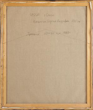 GEORGIJ PETROWISTCH KITSCHIGIN, olja på duk, signerad.