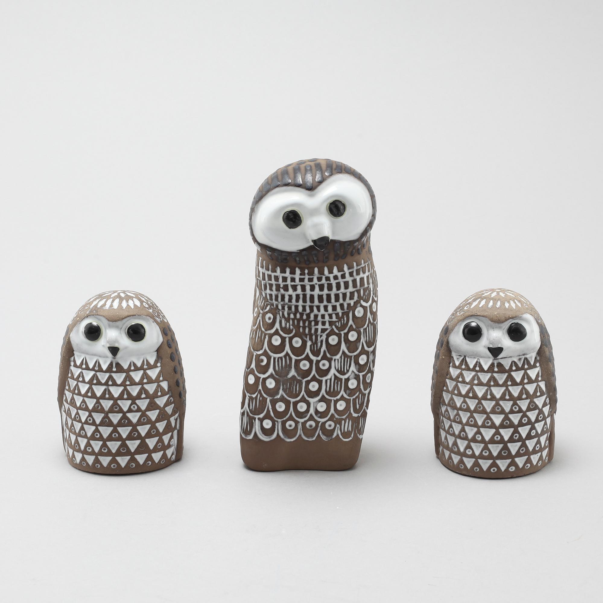 MARI SIMMULSON, 3 st, figuriner, lergods, Upsala-Ekeby,