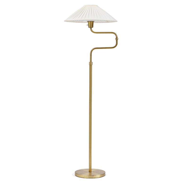 Bertil Brisborg, a floor lamp model "32620", Nordiska Kompaniet, 1940s.
