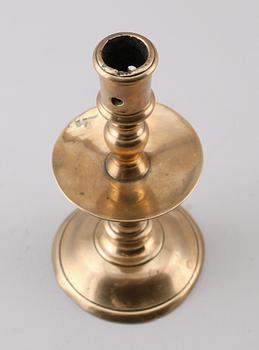 LJUSSTAKE, mässing, 1500-tal.