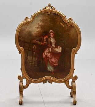 ELDSKÄRM, nyrokoko, 1800-talets slut.