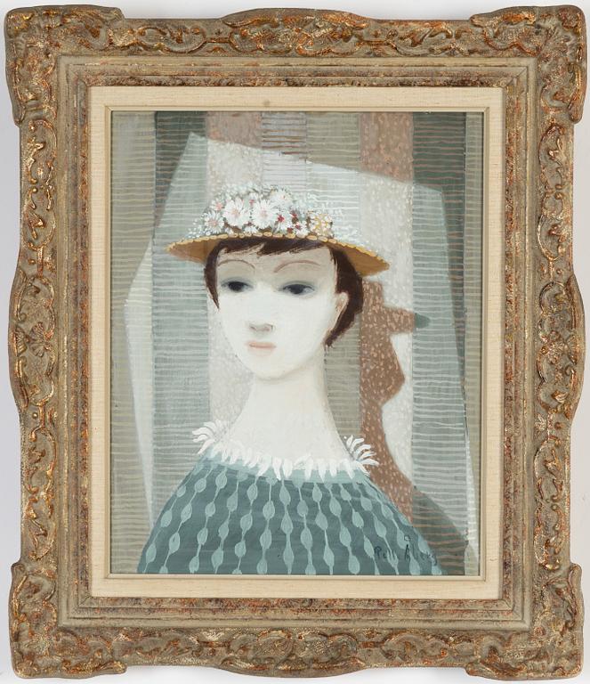 Pelle Åberg, oil on panel, signed.