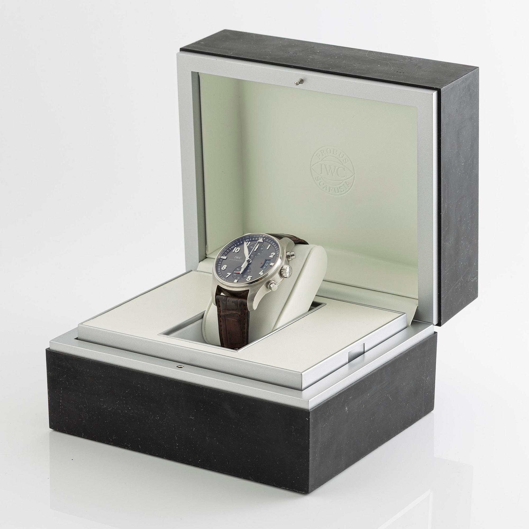 IWC, Schaffhausen, Pilot's Watch, Spitfire Chronograph, "flyback", ca 2014.