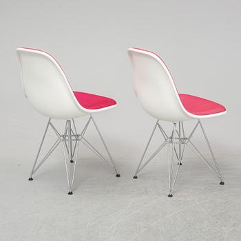 CHARLES AND RAY EAMES, six DSR chairs, Vitra, 2012.