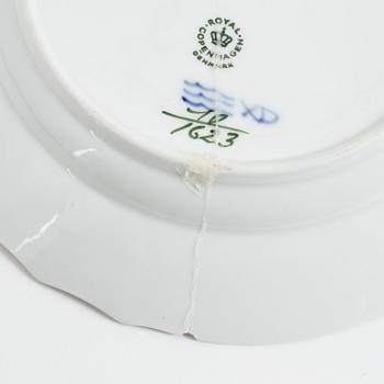 A 24-piece 'Blå Blomst' porcelain set from Royal Coepnhagen, Denmark.
