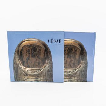 Art books 6 pcs; 3 x Arman, 2 x Wunderlich, 1 x Cesar (signed).