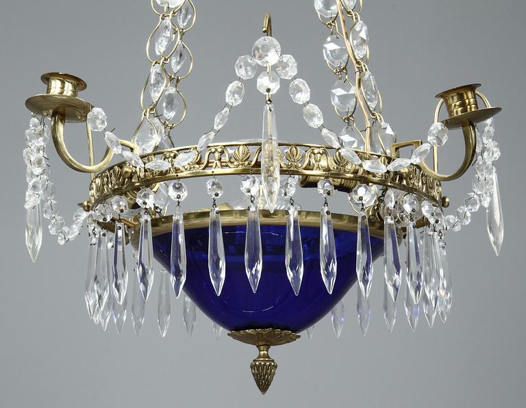 LJUSKRONA, empirestil, 1900-tal. H 70.