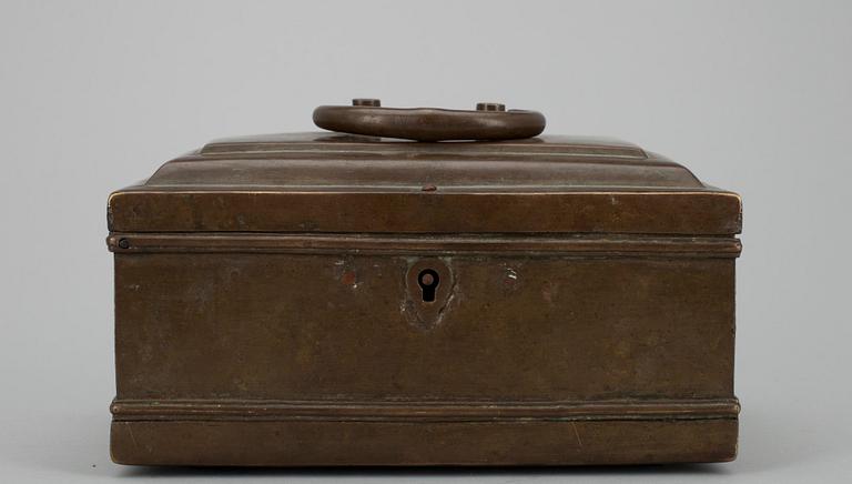 MÄSSINGSSKRIN, barock/barockstil 1700/1800-tal.