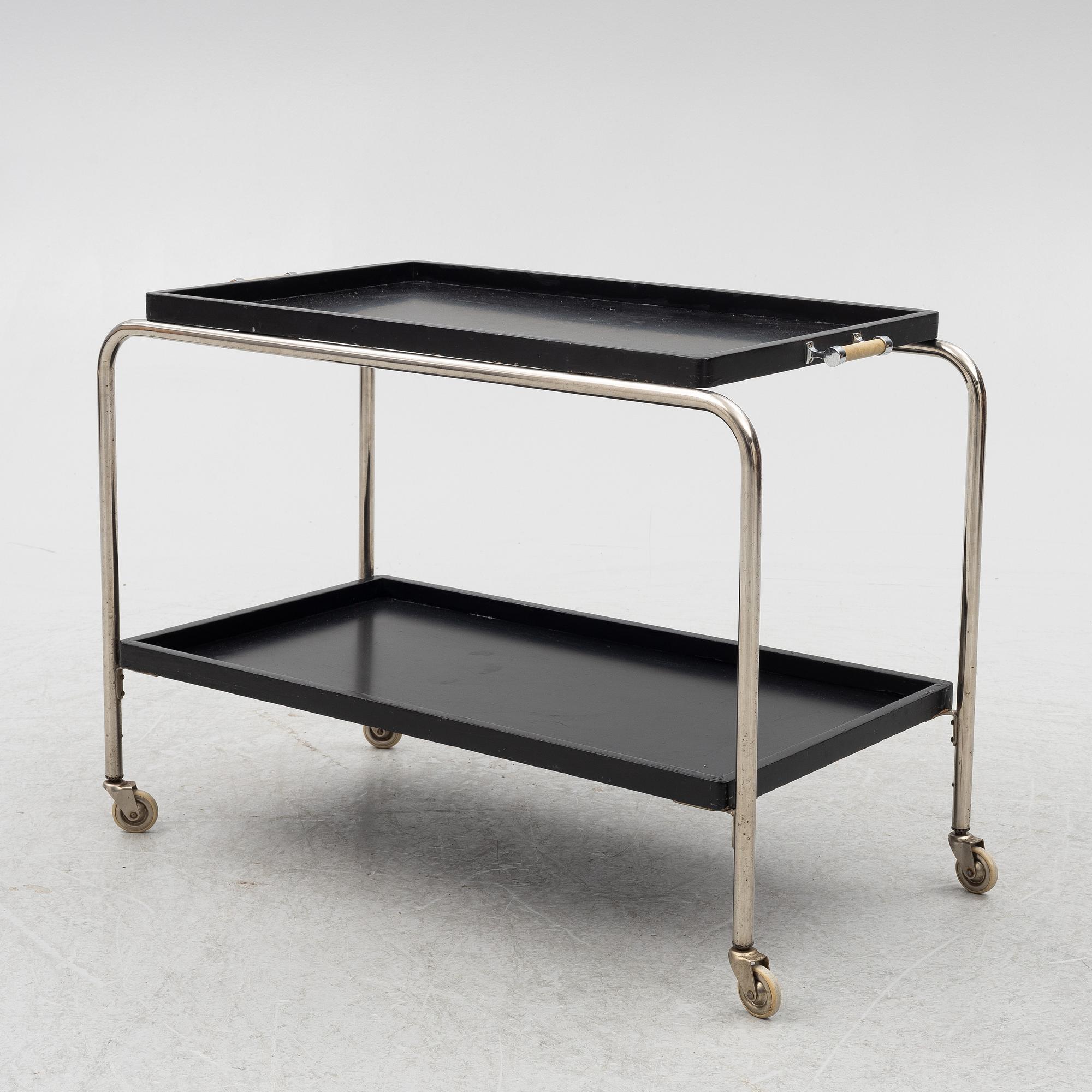 Serving cart, functionalist, 1930s.