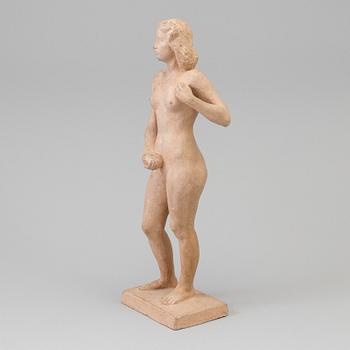 NILS MÖLLERBERG, skulptur, terrakotta, signerad N Möllerberg.