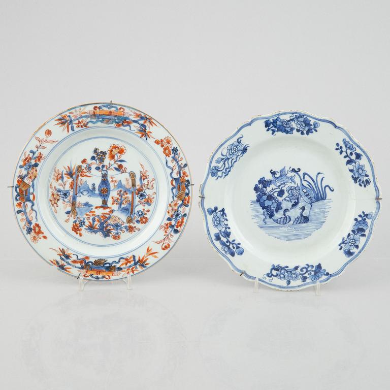 A mixed lot of Chinese Export porcelain, Qing dynasty, 18/19th century.