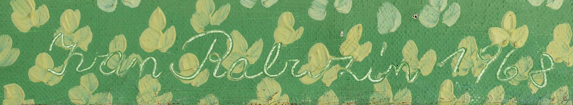 IVAN RABUZIN, olja på duk, signerad och daterad 1968.