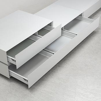 A contemporary media furniture from MDF Italia,