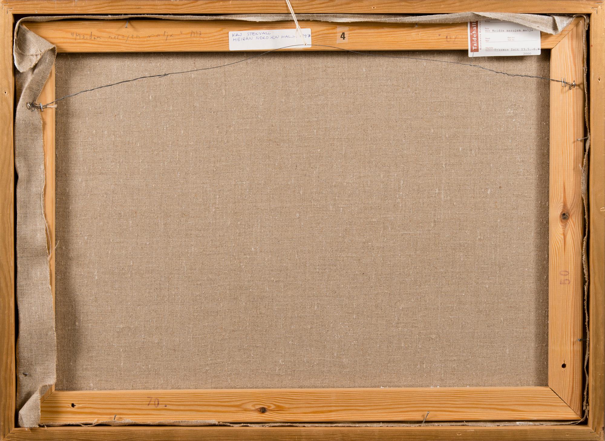 KAJ STENVALL, "FOR US GENIOUSES". .