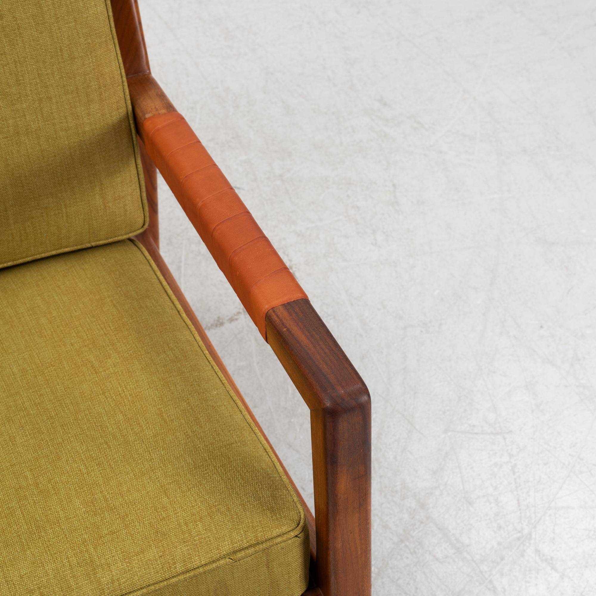 Carl Gustaf Hiort af Ornäs, a mid-20th-century 'Rialto' armchair, Puunveisto Oy - Träsnideri Ab, Finland.