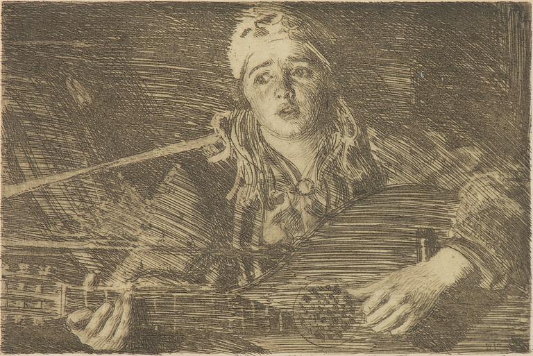 Anders Zorn, 'Ols Maria'.