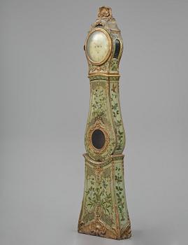 A rococo longcase clock by P. Ernst (watchmaker in Stockholm 1753-84).