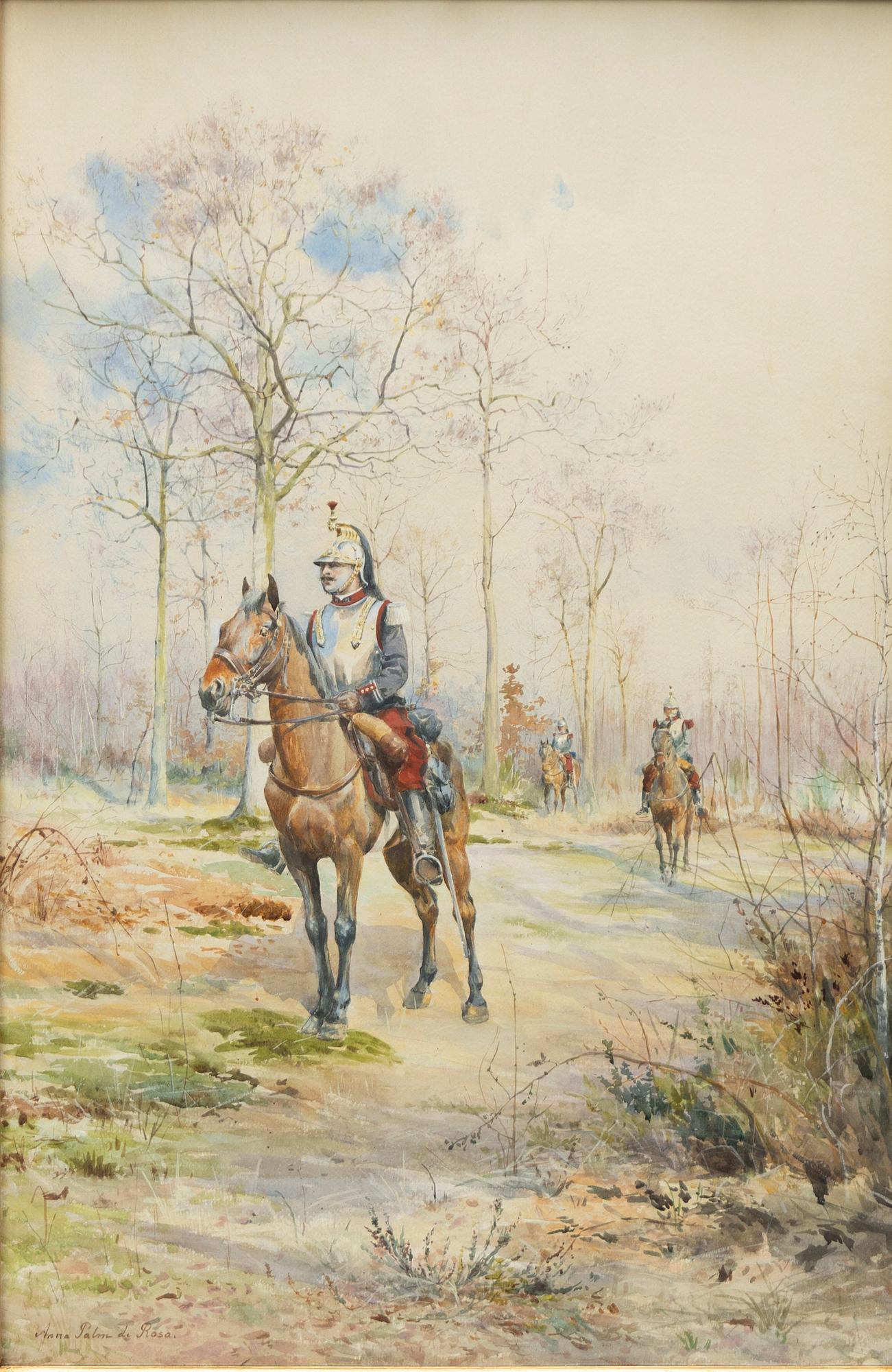 Anna Palm de Rosa, Kavallerister.