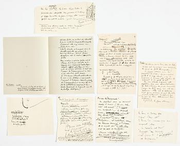 Marcel Duchamp, "Green box".