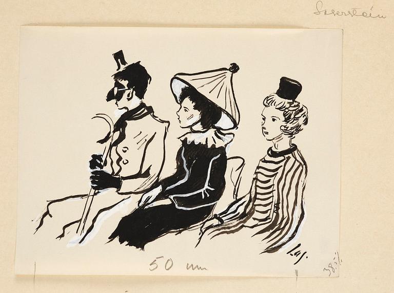 Lotte Laserstein, At the masquerade.