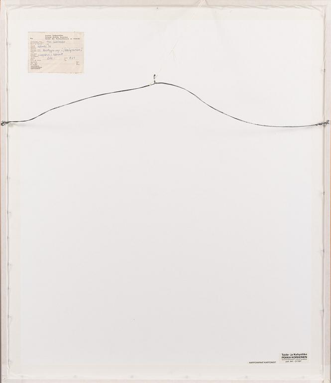 INA COLLIANDER, wood cut, signed and dated -64, numbered Tpl'a I-III, IV 6/10.