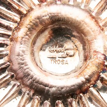 Eric Scott-Robbert, Bowl, silver, Trosa, 1969.