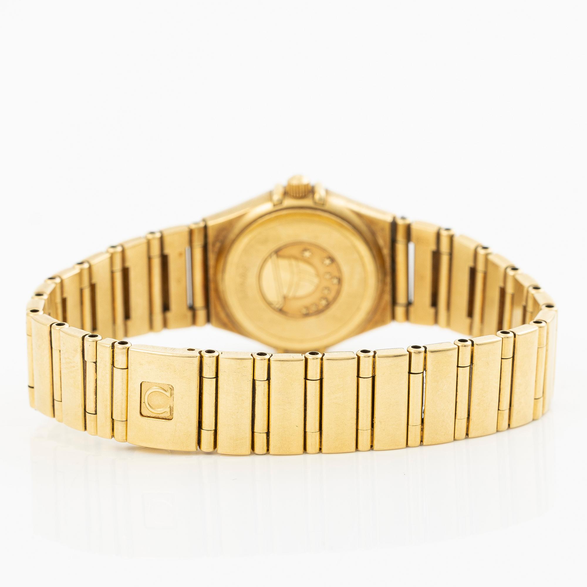Omega, Constellation, wristwatch, 22.5 mm.