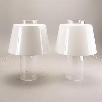 Yki Nummi, Table lamps, a pair, "Modern Art", Finland.