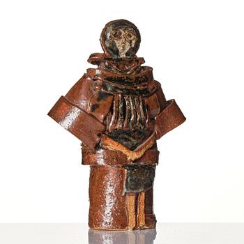 Lisa Larson, a unique stoneware sculpture, Gustavsberg 1960s.