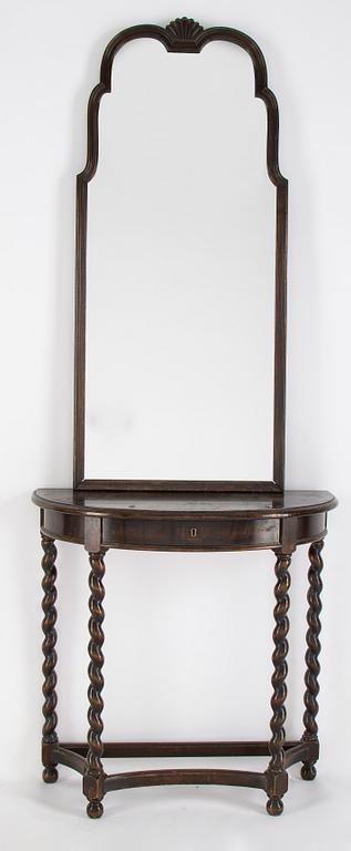 Spegel med konsolbord, Swedish Grace, 1920-tal.
