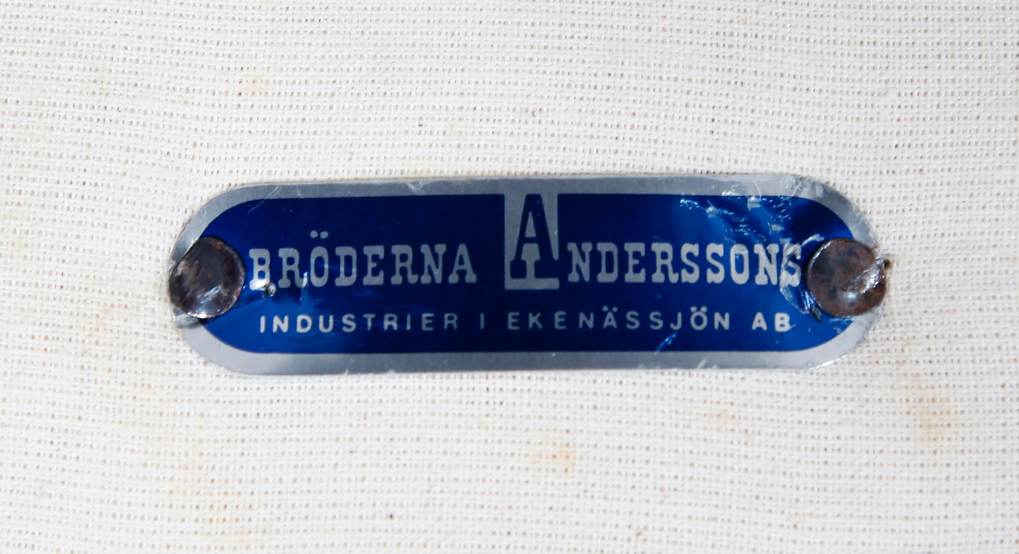 KARMSTOLAR, 1 par, Bröderna Andersson, 1960-tal.