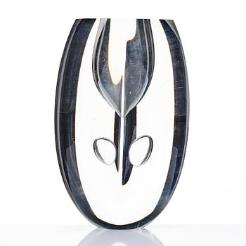 Timo Sarpaneva, a 'Claritas' glass sculpture, Iittala, Finland 1984.
