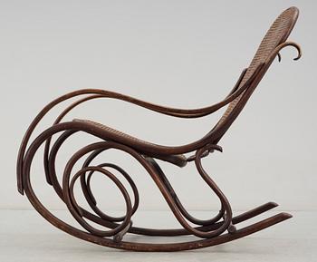 GUNGSTOL, av Thonet-typ, sekelskiftet 1900.