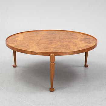 A model 2139 coffee table by Josef Frank for Firma Svenskt Tenn, designed 1952.