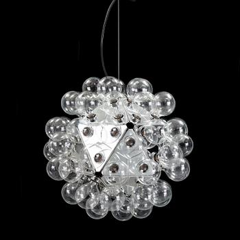 ACHILLE CASTIGLIONI, taklampa, "Taraxacum S1", Flos, Italien. Formgiven 1988.