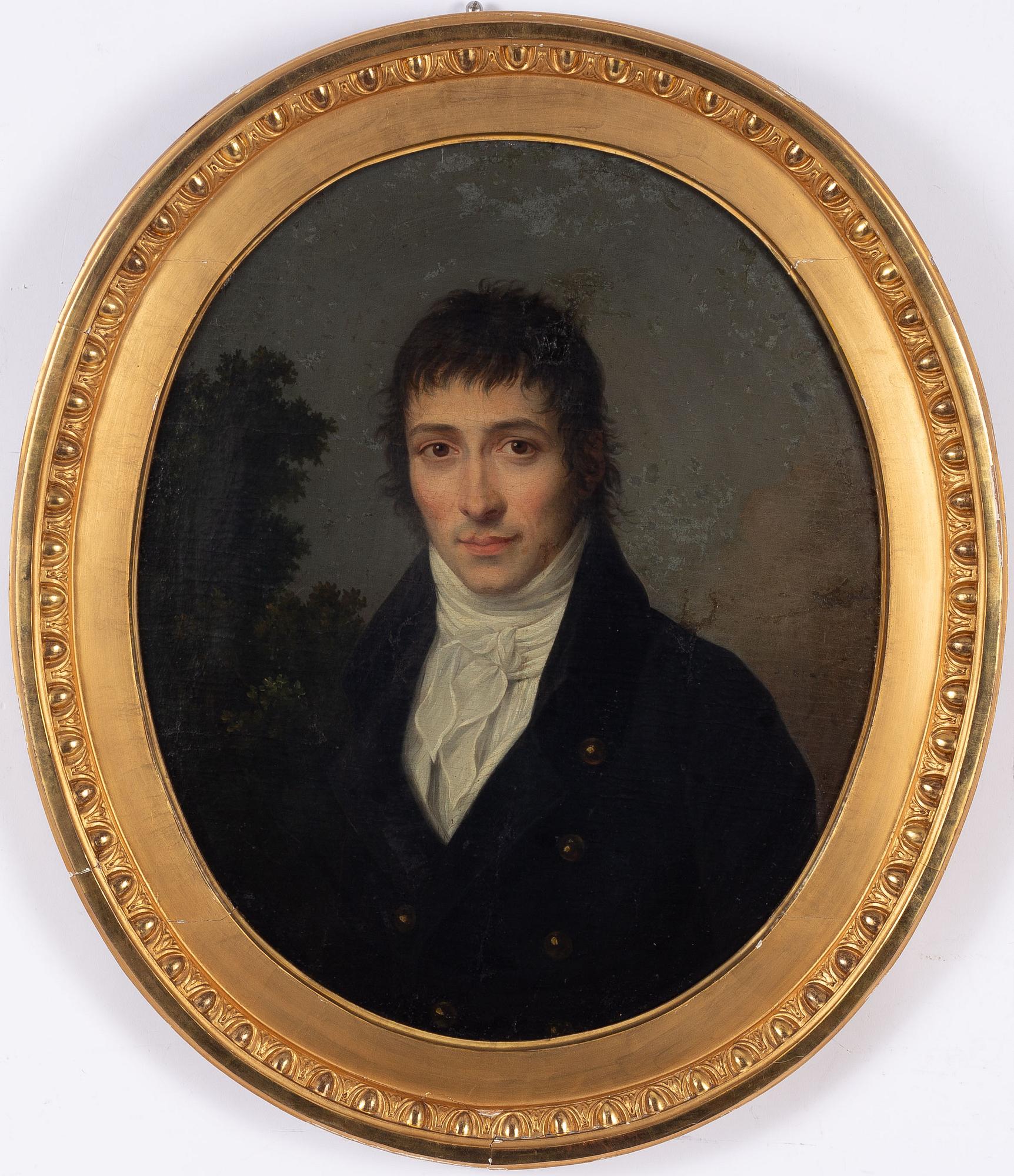 French artist early 19th century, "Jean André Pochet" & wife "Jeanne Pierrette Artier".