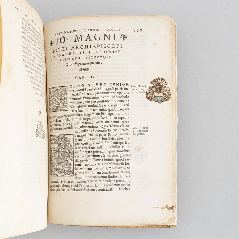 First edition of Johannes Magnus' Historia, 1554.