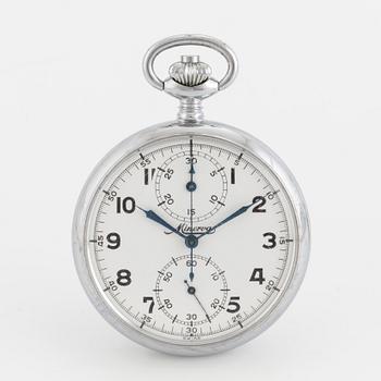 MINERVA, pocket watch, chronograph, 51 mm,