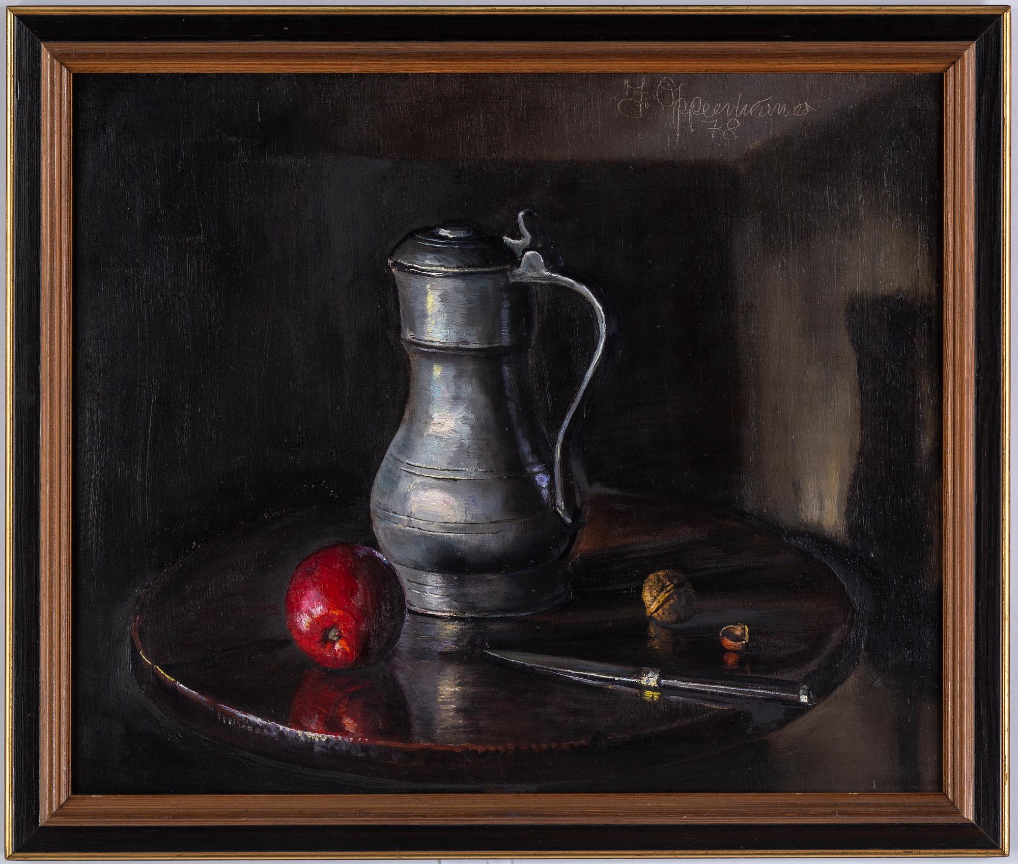 JOHNNY OPPENHEIMER, olja på duk, signerad och daterad -78.