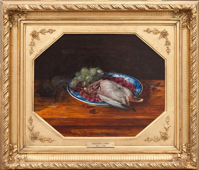 THEODOR LUNDH, olja på duk, signerad.