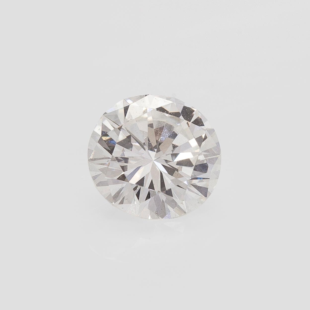 Diamant, briljantslipad, 0,99 ct H / VS2.