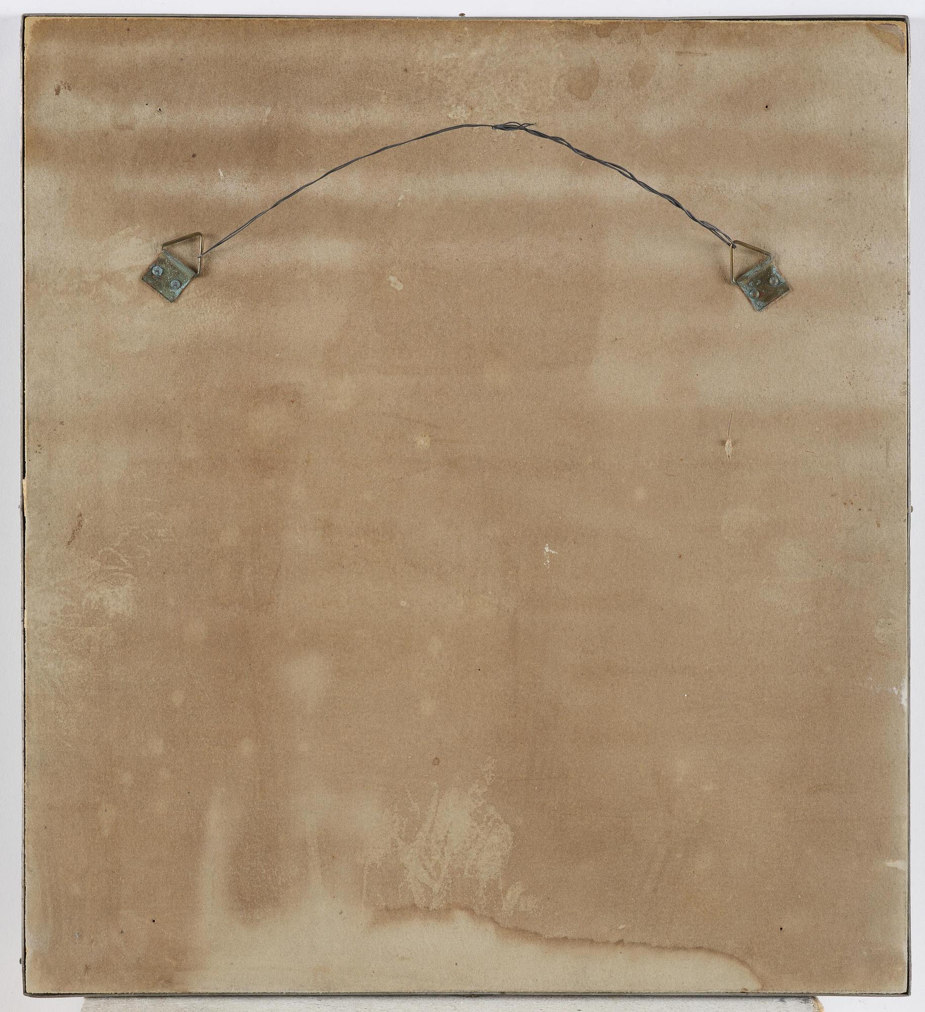 Firma Svenskt Tenn, a pewter wall mirror, Stockholm, 1935.