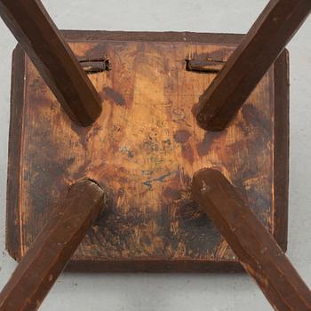 FÄBODSTOL., Hälsingland, 1800-tal.