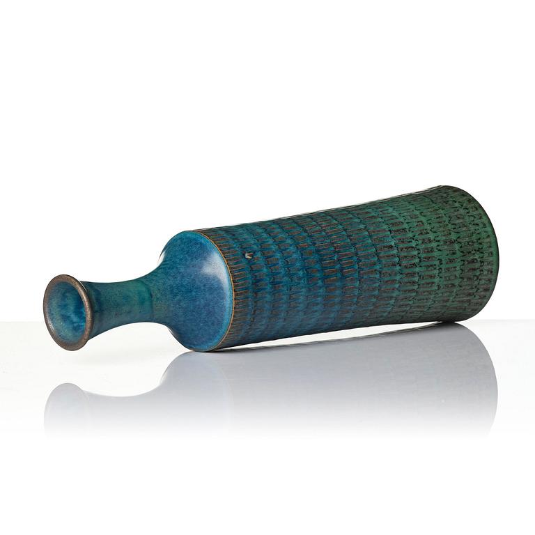 Stig Lindberg, a stoneware vase, Gustavsberg Studio 1966.