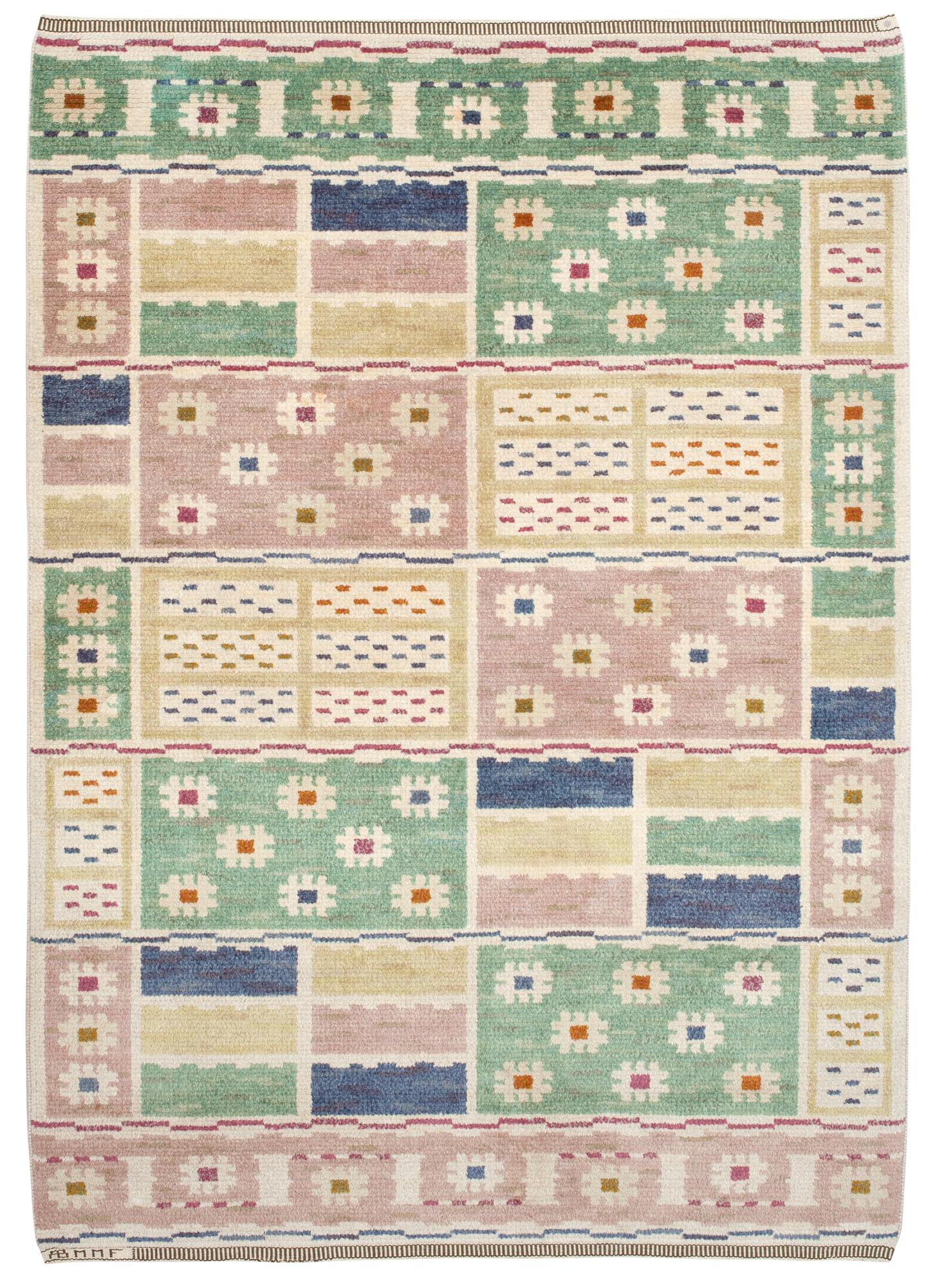 MATTA. "Ängarna". Flossa. 198,5 x 139,5 cm. Signerad AB MMF.