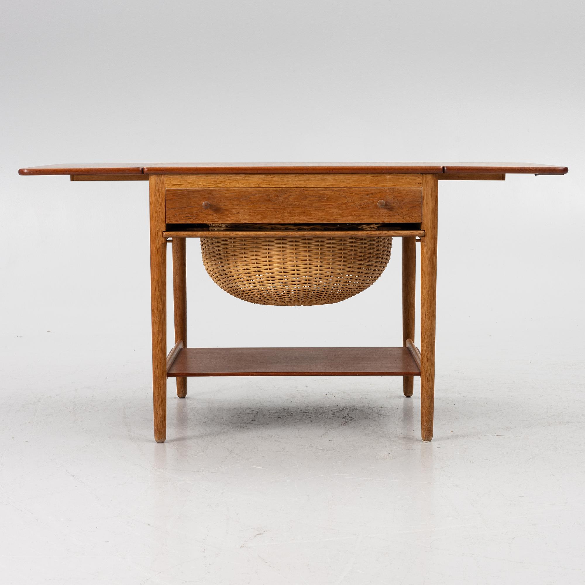 Hans J Wegner, side table, "AT-33", Andreas Tuck Denmark.