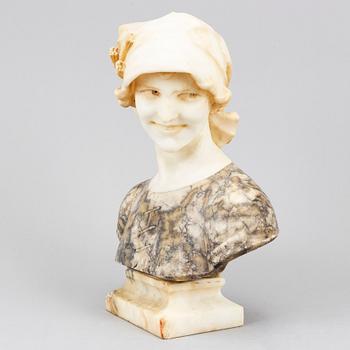 A 20th century marble sculpture.