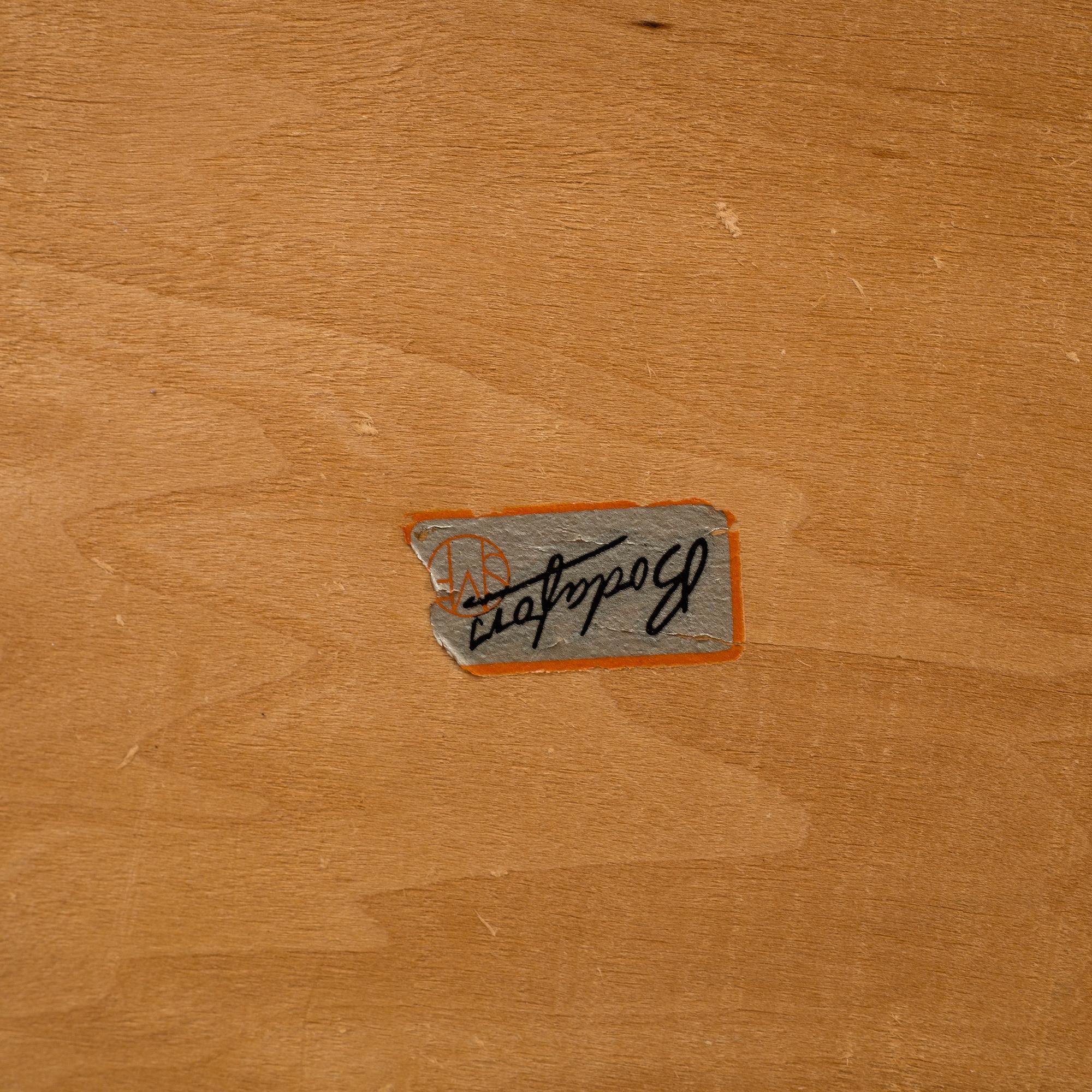 A coffe table, mid 20th century.
