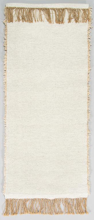 Terttu Tomero, a Finnish long pile rug for Neovius. Circa 151x63 cm.